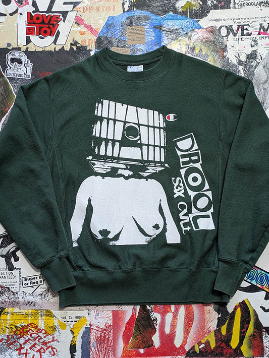 FOMO Collection - Champion Reverse Weave Glory Box Crewneck - M - 1169