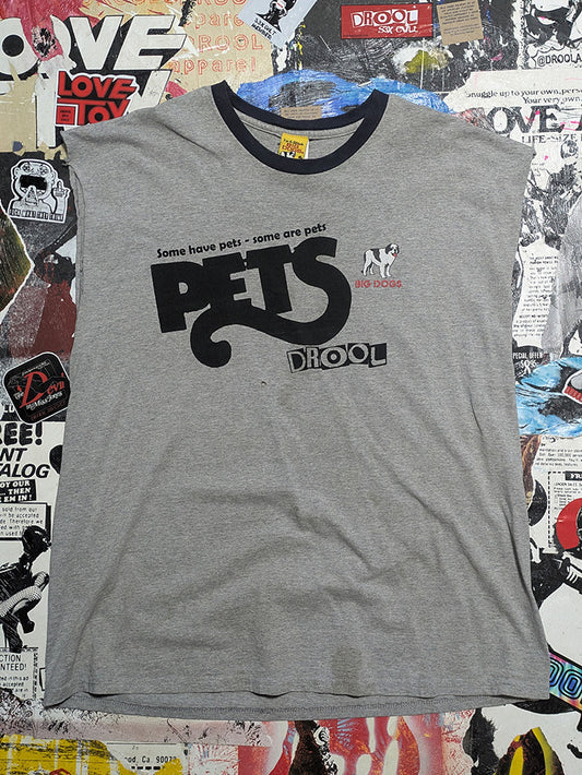 FOMO Collection - DISTRESSED Big Dogs Pets T-Shirt - XL - 1171