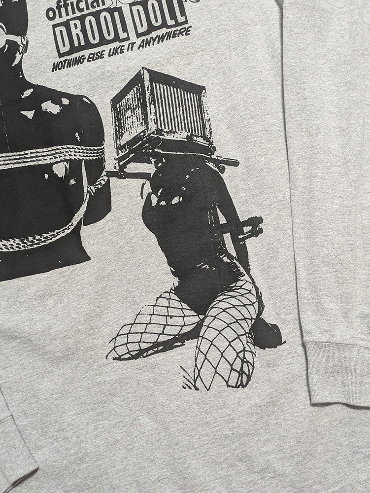 FOMO Collection - Collage Carhartt Manifesto / Box Head / Drool Doll Long Sleeve T-Shirt - L - 11710