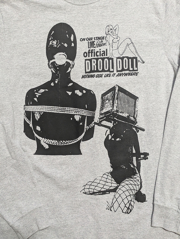 FOMO Collection - Collage Carhartt Manifesto / Box Head / Drool Doll Long Sleeve T-Shirt - L - 11710