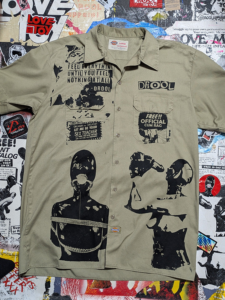 FOMO Collection - Collage Dickies Hungry / Manifesto Work Wear - L - 11724