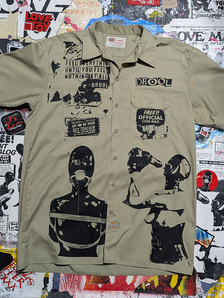 FOMO Collection - Collage Dickies Hungry / Manifesto Work Wear - L - 11724