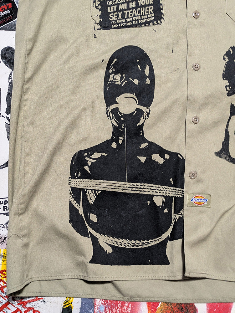 FOMO Collection - Collage Dickies Hungry / Manifesto Work Wear - L - 11724