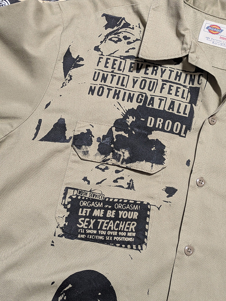 FOMO Collection - Collage Dickies Hungry / Manifesto Work Wear - L - 11724