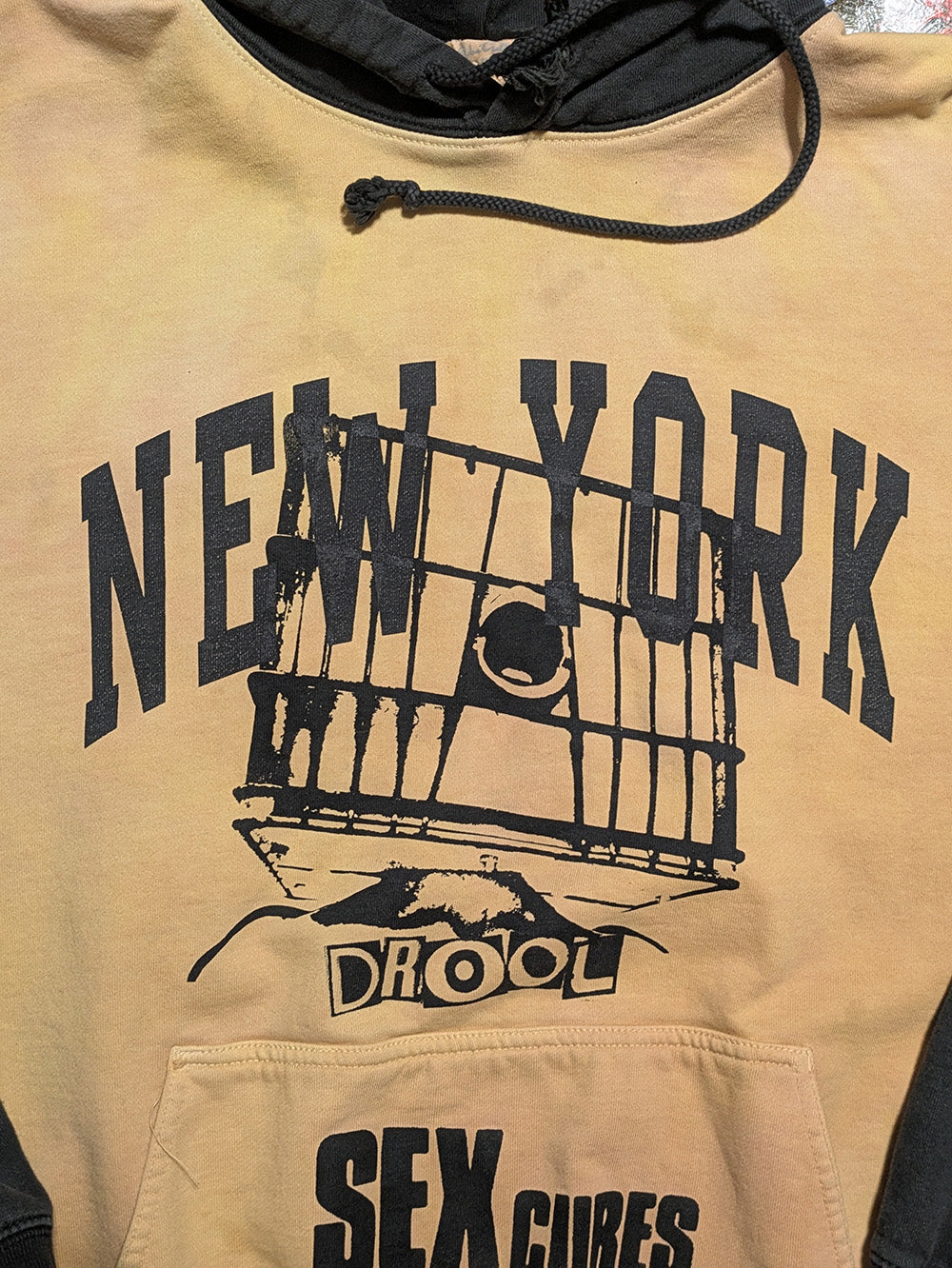 FOMO Collection - New York Collage Glory Box S3x Cures The Crazy Hoodie - 3XL - 11732