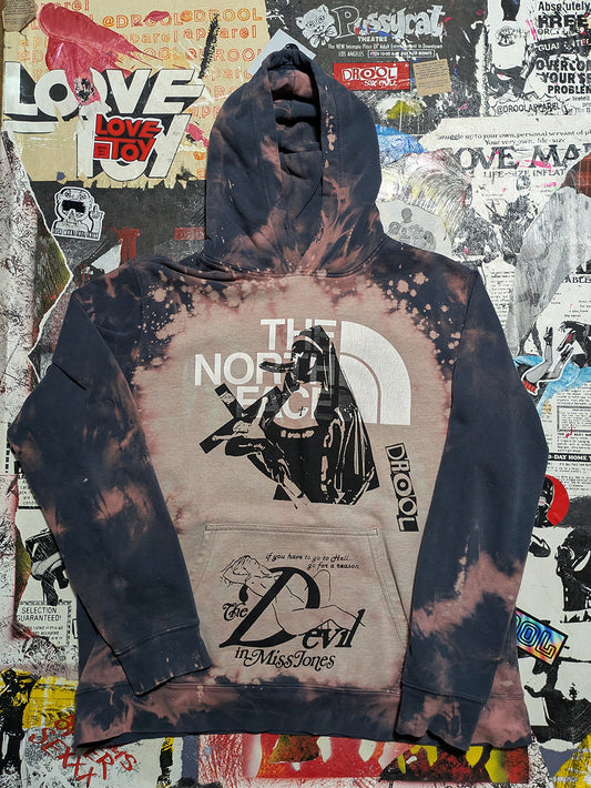 FOMO Collection - Collage North Face Magdalene / Devil In Miss Jones Hoodie - XL - 11736