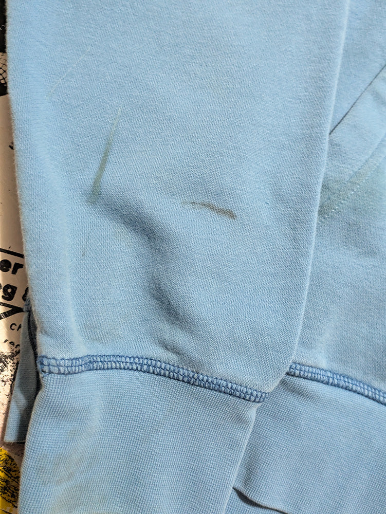 FOMO Collection - DISTRESSED Collage Nike Champion Tortured / Manifesto Hand-sewn Patchwork Hoodie - XL - 11640