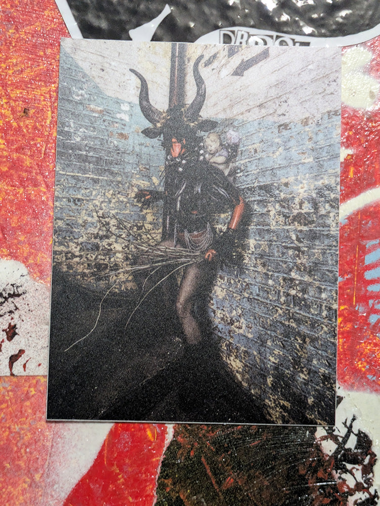 FOMO Collection - Krampus Tote Bag Limited Edition of 30 w/ Free Sticker - 16"x15"