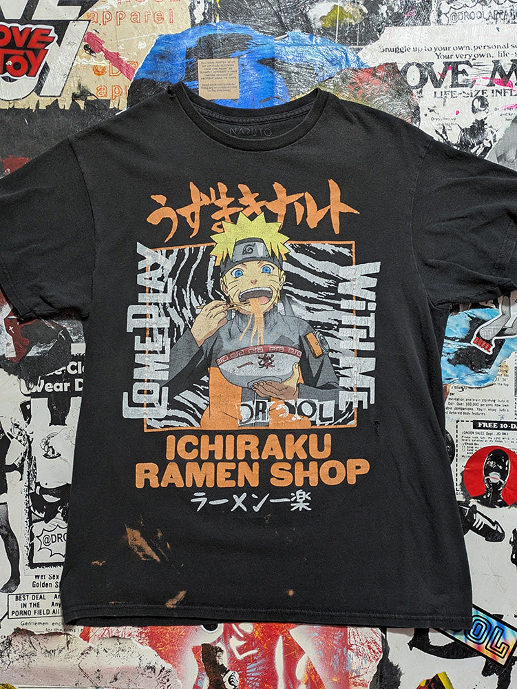 FOMO Collection - DISTRESSED Ichiraku Ramen Come Play With Me T-Shirt - M - 1181