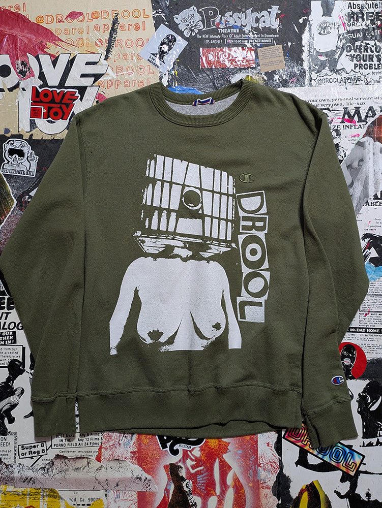 FOMO Collection - Champion Glory Box Crewneck - M - 11813
