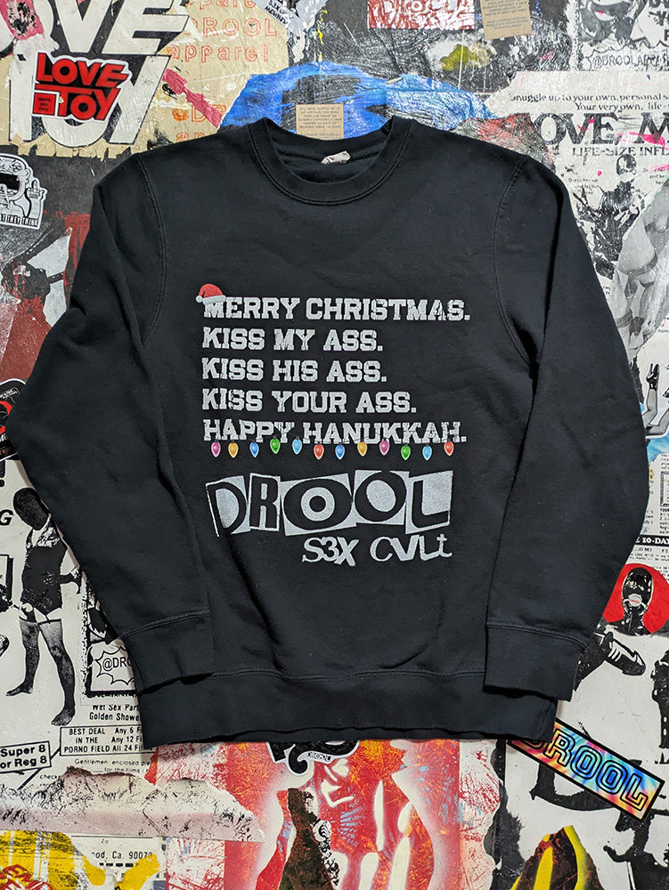 FOMO Collection - "Festive" DROOL Crewneck - S - 11814