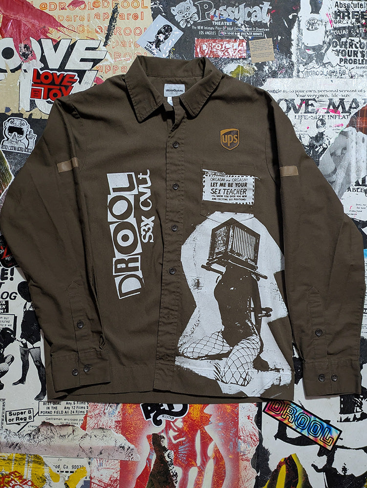 FOMO Collection - Collage UPS Box Head / Teacher Work Wear - M - 11826