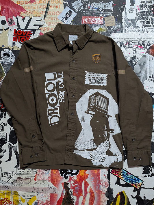 FOMO Collection - Collage UPS Box Head / Teacher Work Wear - M - 11826