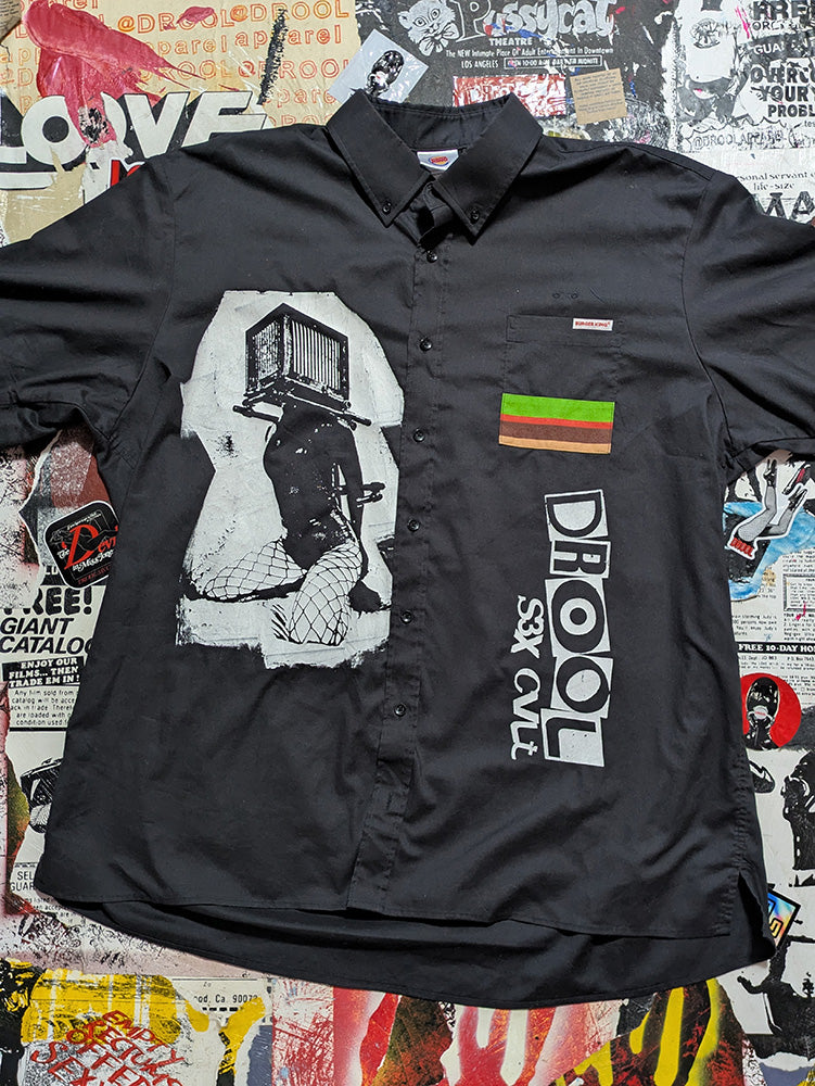 FOMO Collection - Burger King Box Head Work Wear - 2XL - 11827