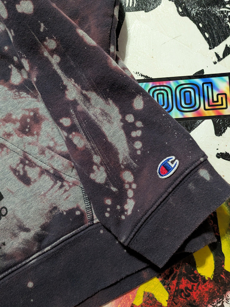 FOMO Collection - Collage Champion Hungry / Deep Throat Hoodie - L - 11837