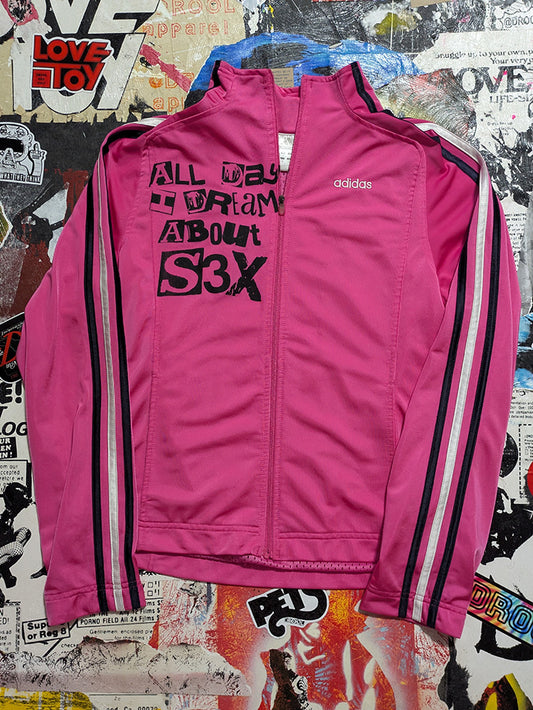 FOMO Collection - Collage A.D.I.D.A.S. Glory Box Zip Up Jacket - M - 11841