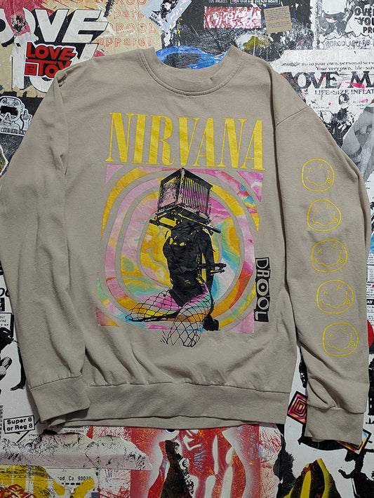 FOMO Collection - Nirvana Box Head Crewneck - L - 11910