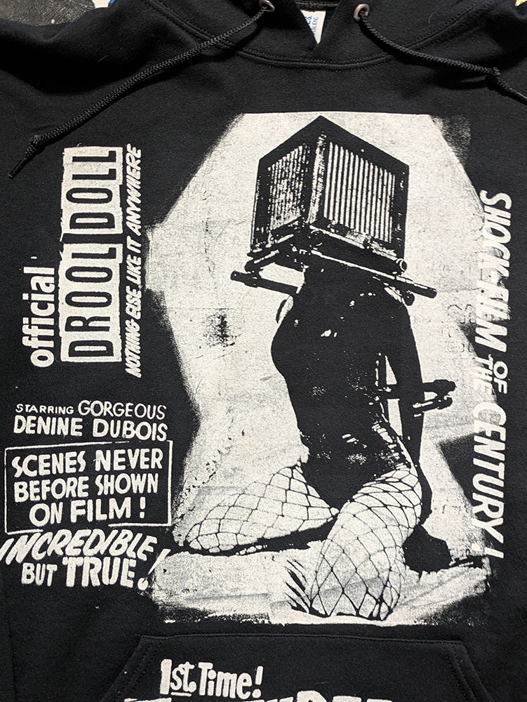 FOMO Collection - Collage Box Head / Tortured Female Hoodie - XL - 11916