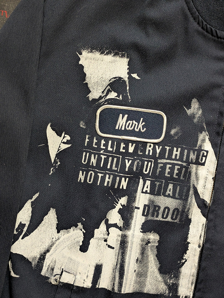 FOMO Collection - Collage Feel Everything / Origin Story Work Wear Jacket (double sided) - XL - 11929