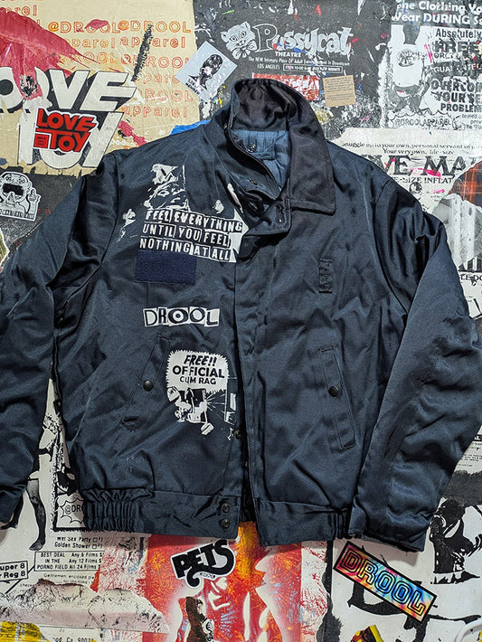 FOMO Collection - Collage Feel Everything / Box Head(double sided) Police/Security Jacket - L - 11931