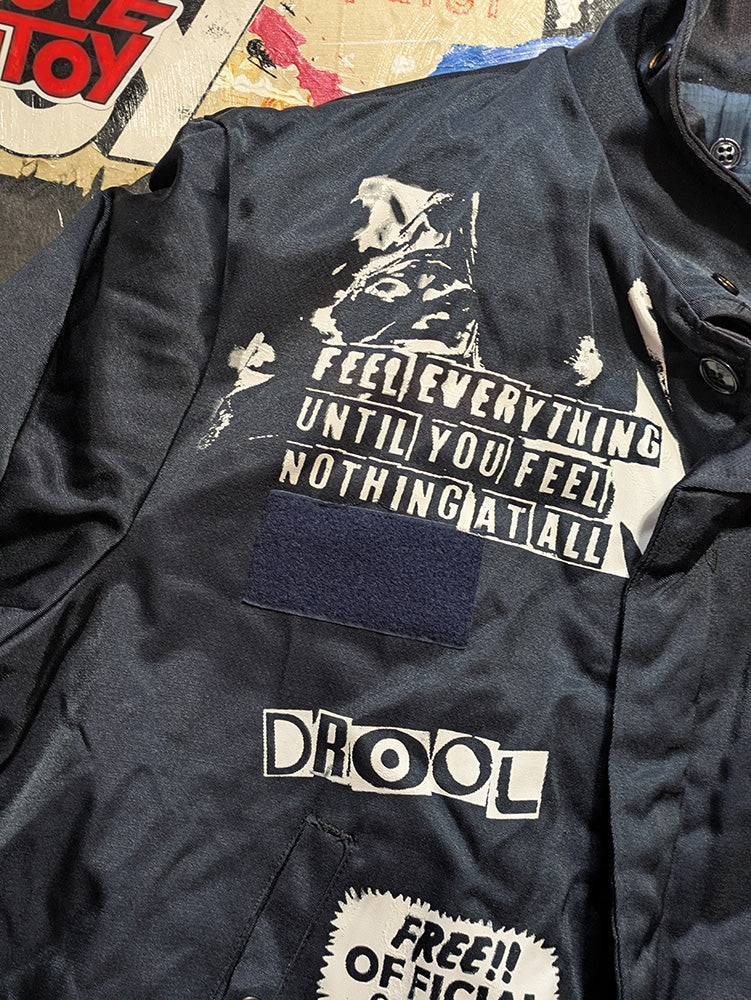 FOMO Collection - Collage Feel Everything / Box Head(double sided) Police/Security Jacket - L - 11931