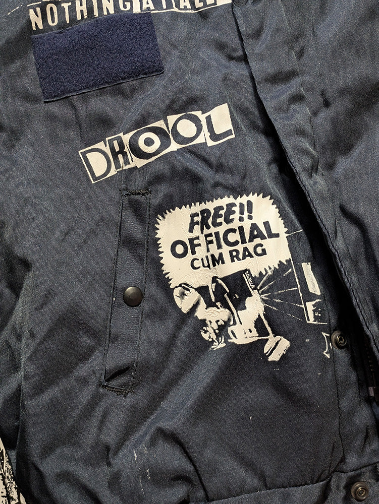 FOMO Collection - Collage Feel Everything / Box Head(double sided) Police/Security Jacket - L - 11931