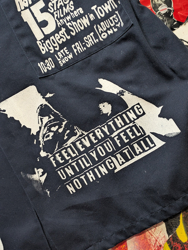 FOMO Collection - Collage New Balance / Dickies Graffiti Doll / Love Maid / Origin Story Lab Jacket - M - 11937