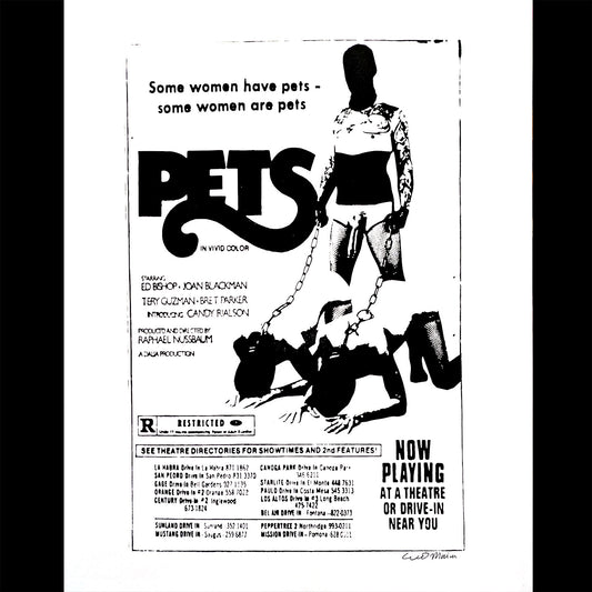 Pets - 16x20 Screen Print