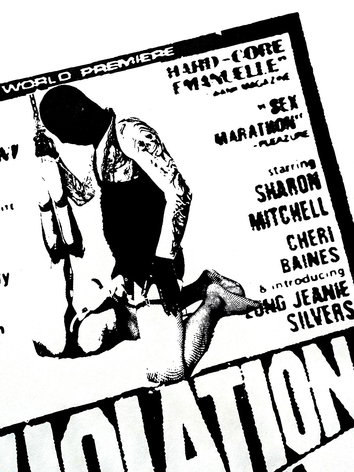 Violation Of Claudia - 16x20 Screen Print