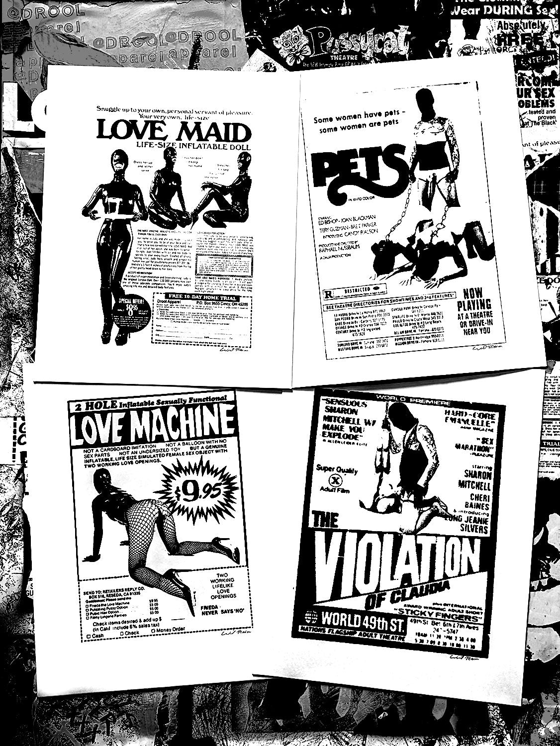 All 4! - 16x20 Screen Print Collection(Buy 3 Get 1 Free)