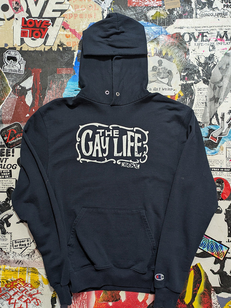 FOMO Collection - Champion Gay Life Hoodie - S - 12013
