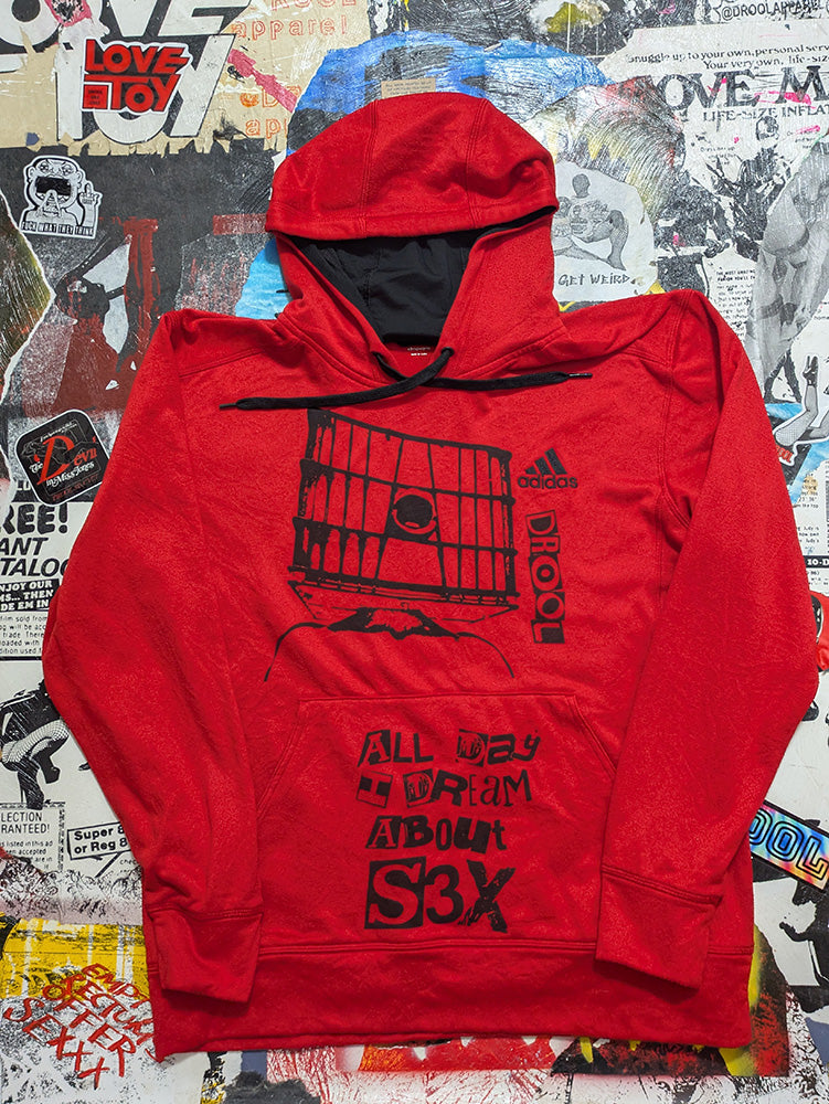 FOMO Collection - Collage A.D.I.D.A.S. Glory Box Hoodie - L - 12014