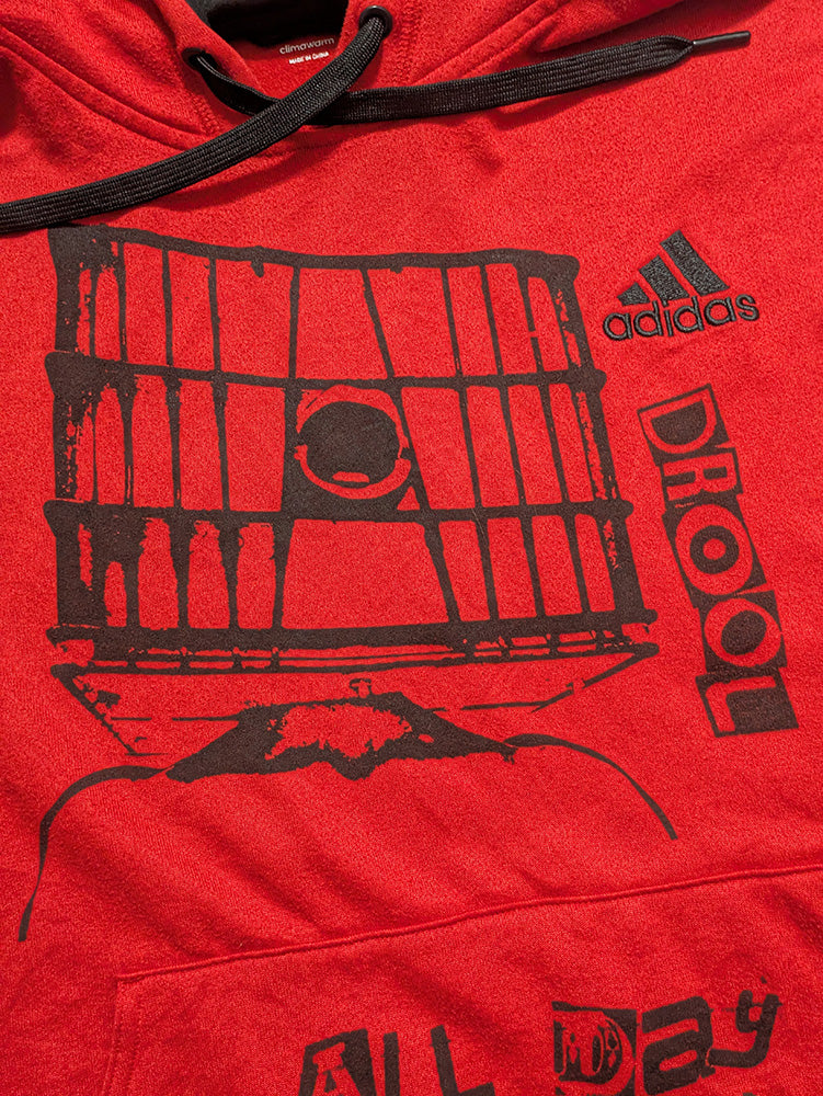 FOMO Collection - Collage A.D.I.D.A.S. Glory Box Hoodie - L - 12014