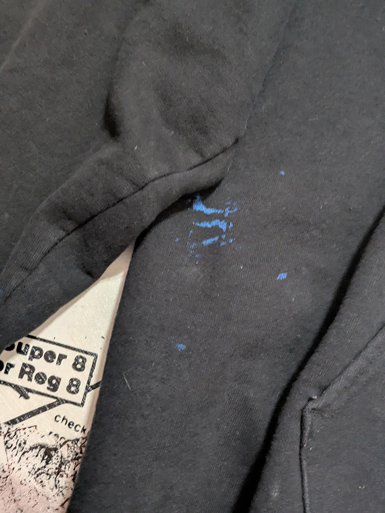 FOMO Collection - DISTRESSED Collage Origin Story / S3x Cures The Crazy Hoodie - XL - 12017