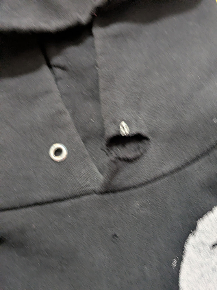 FOMO Collection - DISTRESSED Collage Origin Story / S3x Cures The Crazy Hoodie - XL - 12017