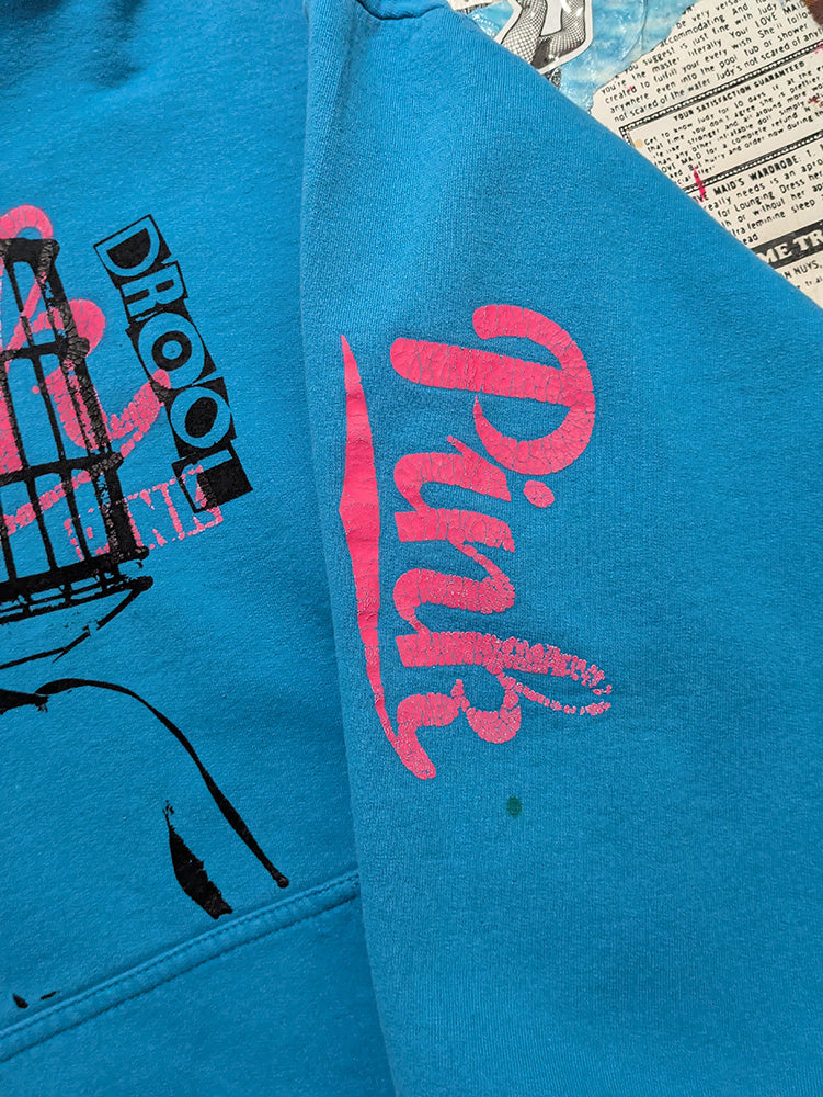 FOMO Collection -DISTRESSED Collage Glory Box / S3x Cures The Crazy Hoodie - 2XL - 12021