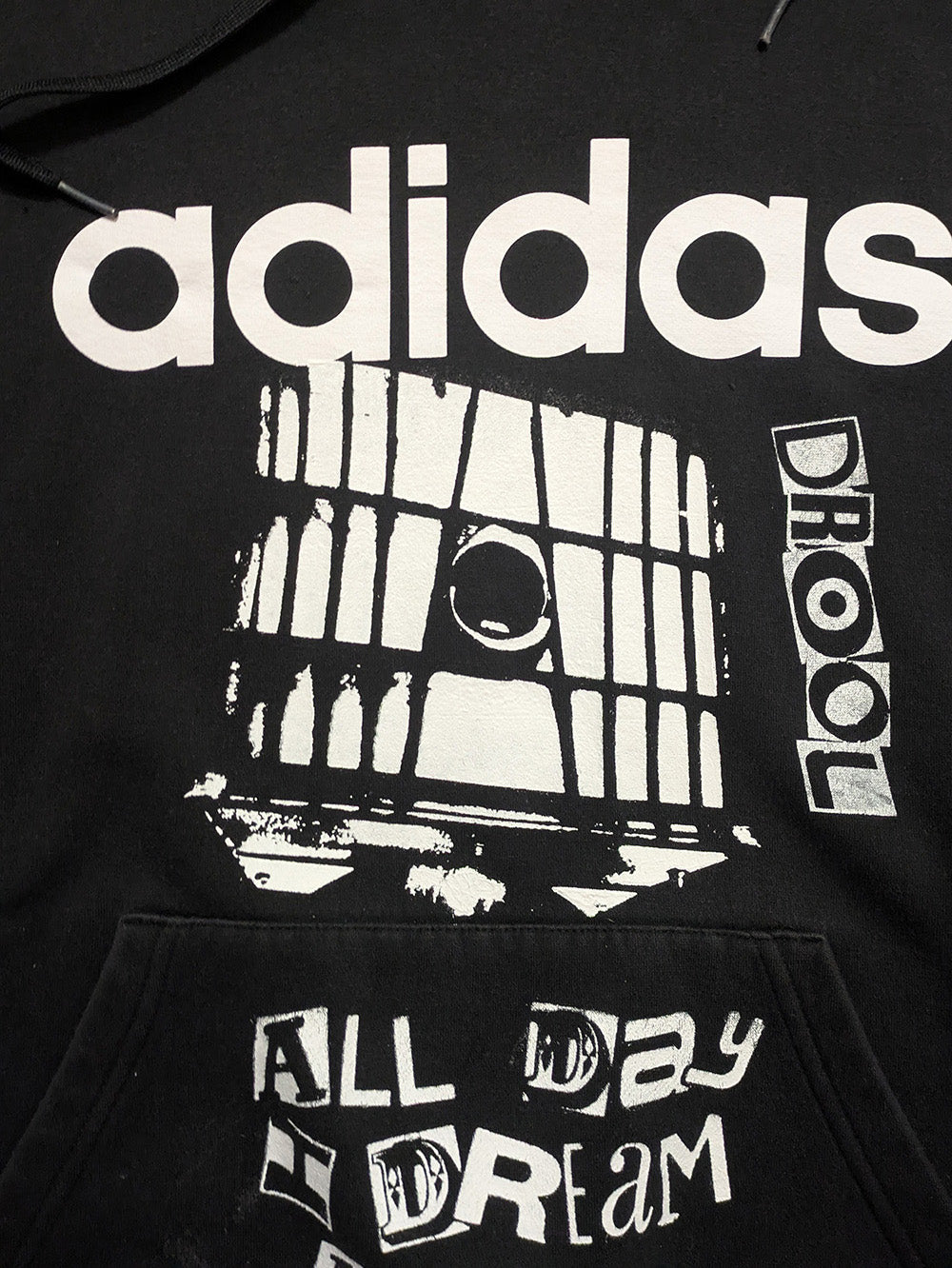 FOMO Collection - Collage A.D.I.D.A.S. /  Glory Box Hoodie - L - 12022