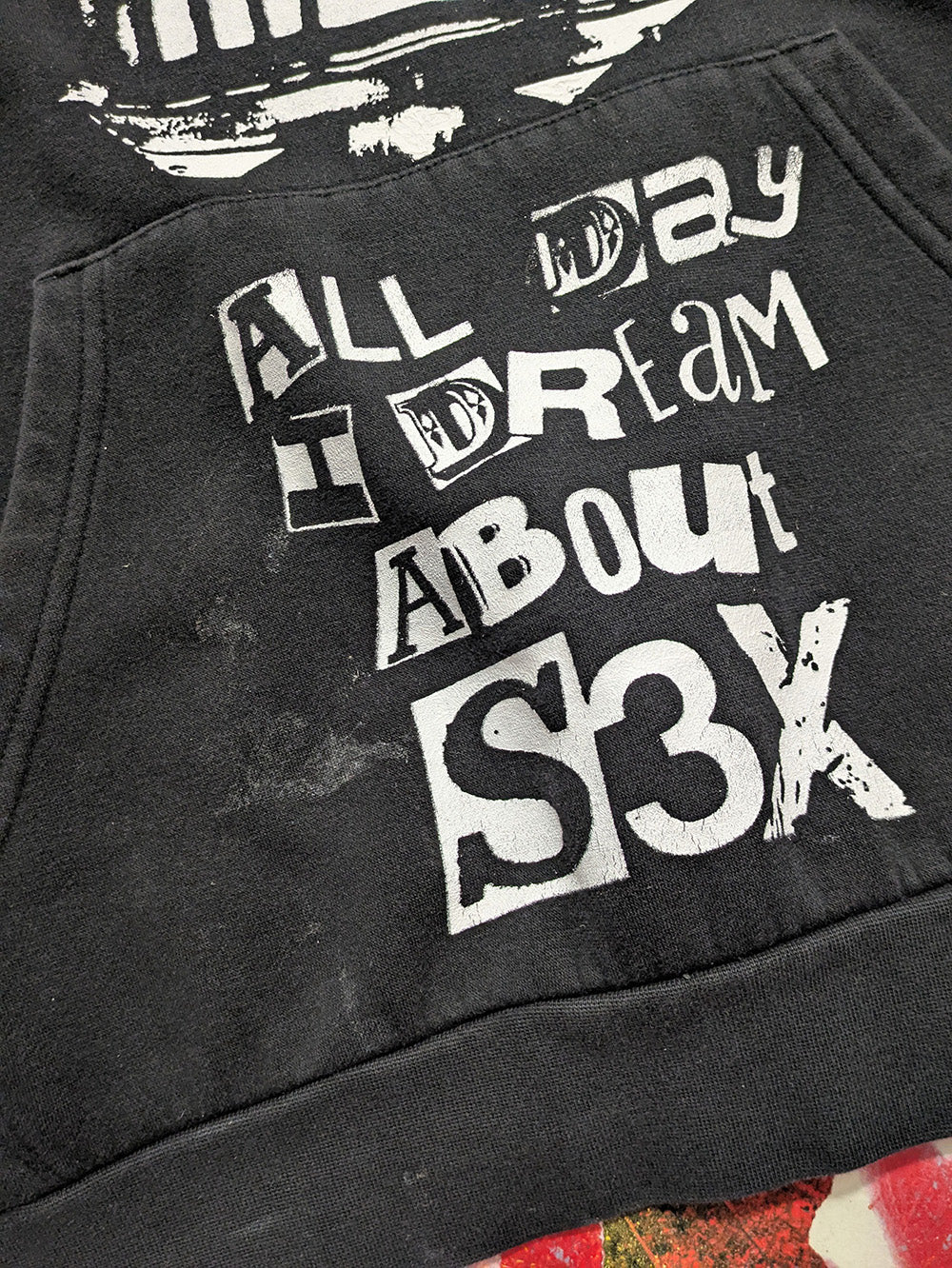 FOMO Collection - Collage A.D.I.D.A.S. /  Glory Box Hoodie - L - 12022