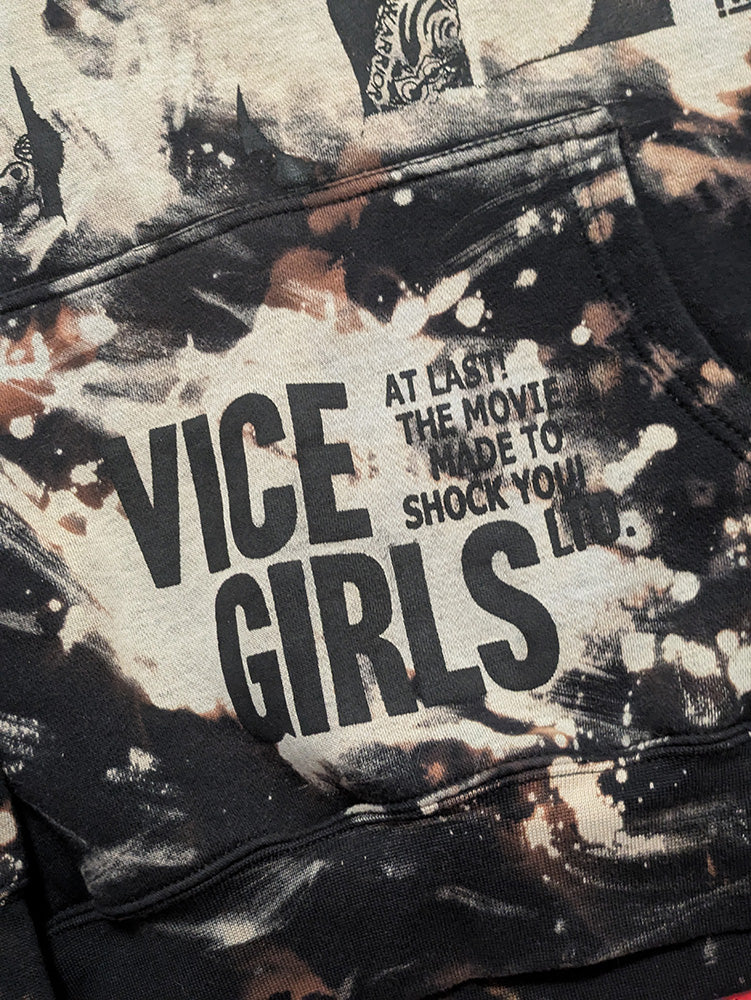 FOMO Collection - Collage Vice Girls Hoodie - L - 12024