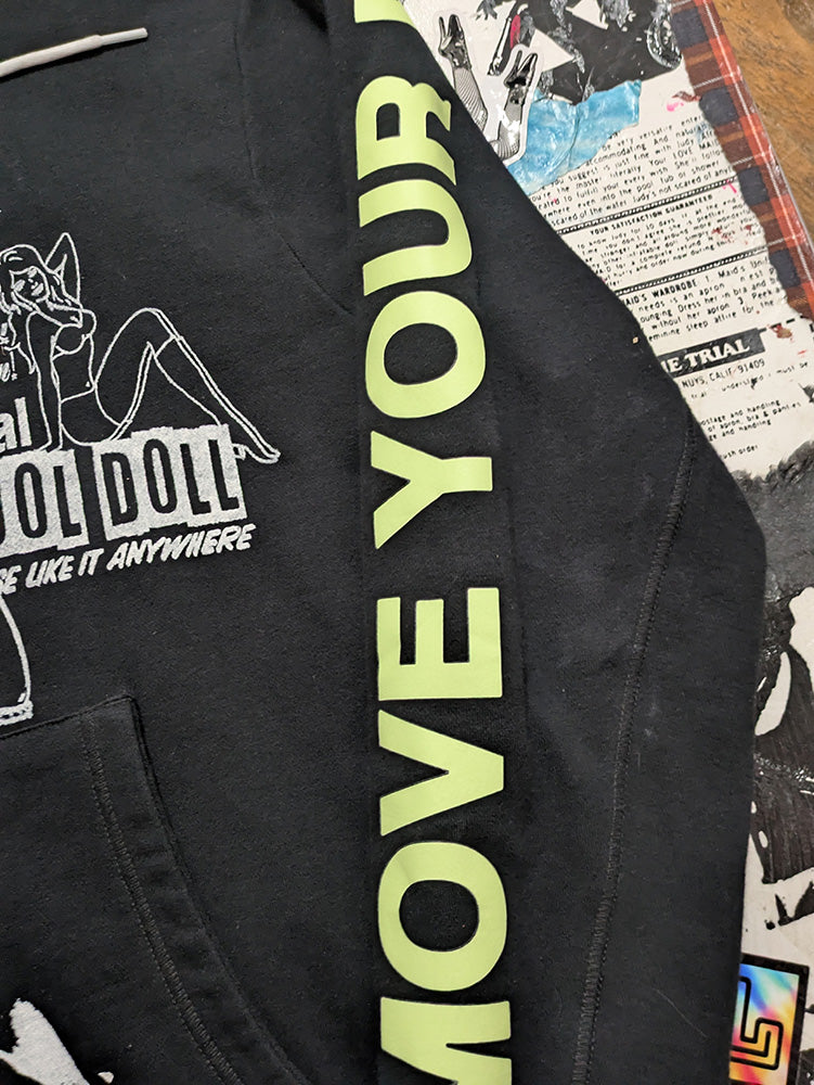 FOMO Collection - Collage Nike Manifesto / Feel Everything Hoodie - L - 12027