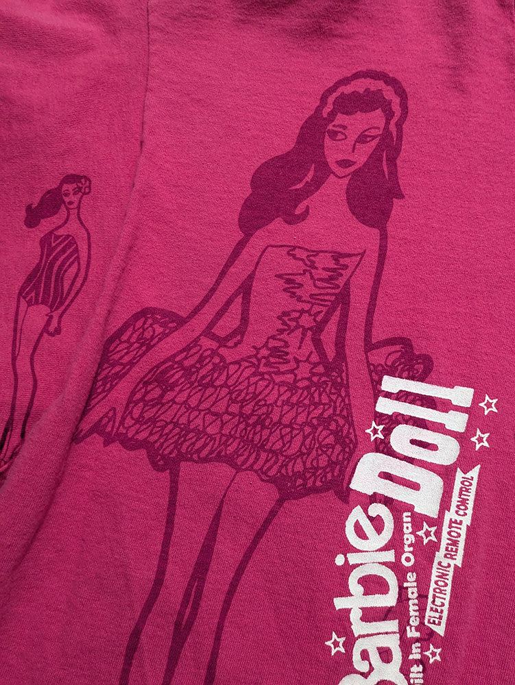 FOMO Collection - Collage Vintage Made in USA Barbie Manifesto T-Shirt  - XL - 12029