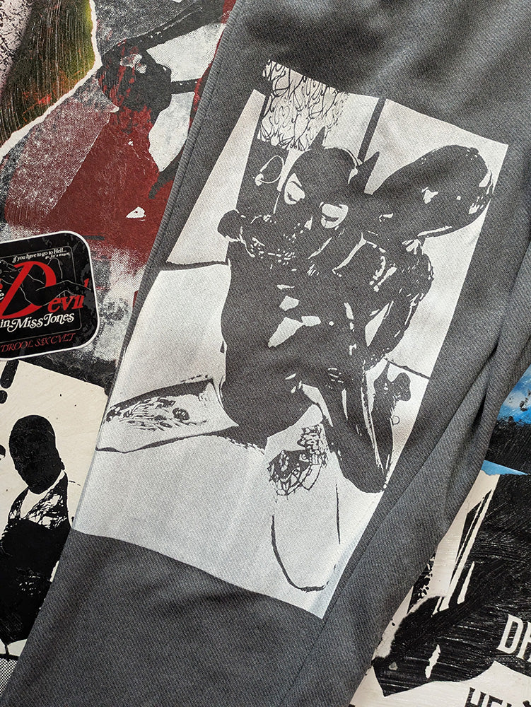 FOMO Collection - A.D.I.D.A.S. Throat Hug Joggers - M(Length = 37", Inseam = 27", Waist = 30") - 12112