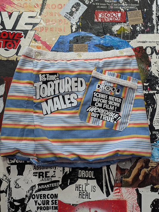 FOMO Collection - Tortured Males Vintage Made In USA (1970s) Men's Bath Towel - One Size - 12117