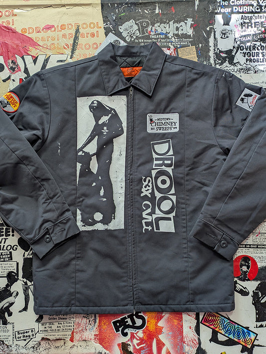 FOMO Collection - Collage Sunday Service / Manifesto Work Wear Jacket - M - 12118