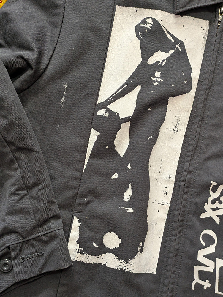 FOMO Collection - Collage Sunday Service / Manifesto Work Wear Jacket - M - 12118