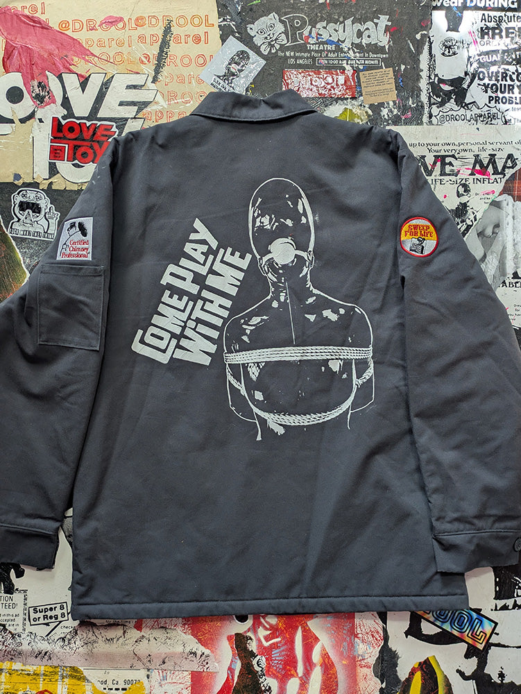 FOMO Collection - Collage Sunday Service / Manifesto Work Wear Jacket - M - 12118