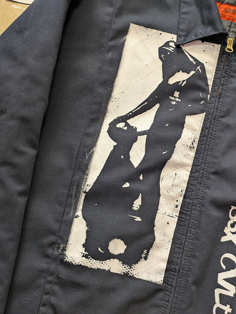FOMO Collection - Collage Sunday Service / Manifesto Work Wear Jacket - XL - 12119