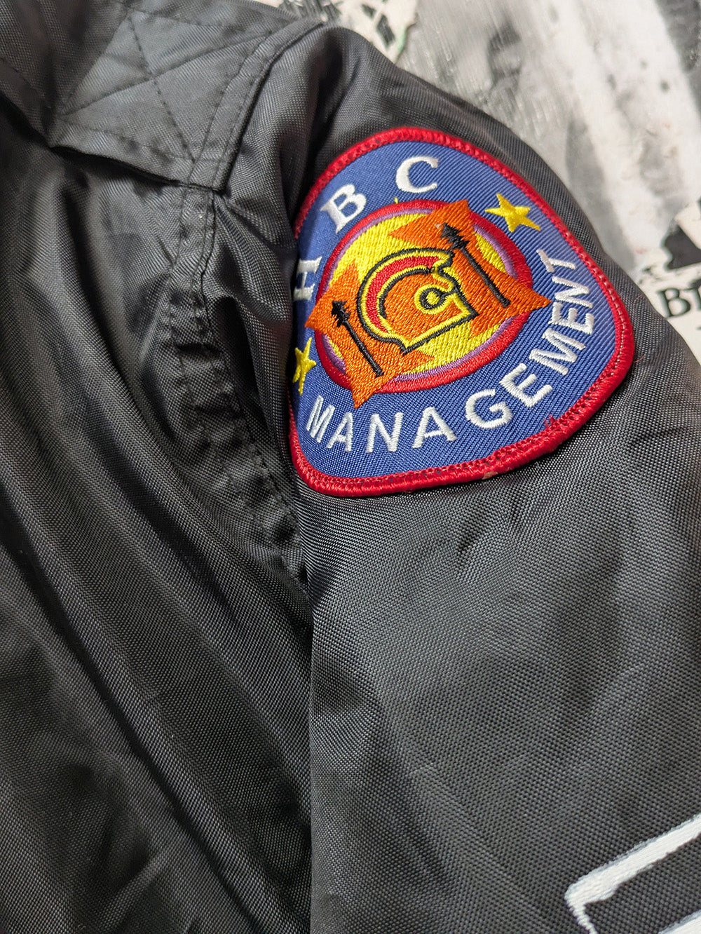 FOMO Collection - Collage Box Head / Manifesto Authentic Security Officer Jacket - 4XL - 12121