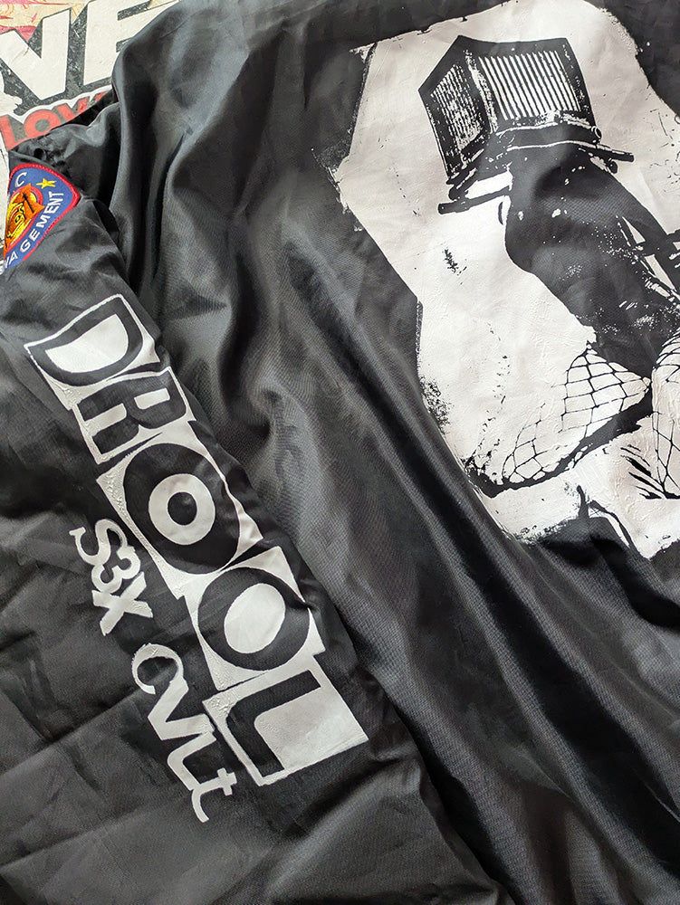 FOMO Collection - Collage Box Head / Manifesto Authentic Security Officer Jacket - 4XL - 12121