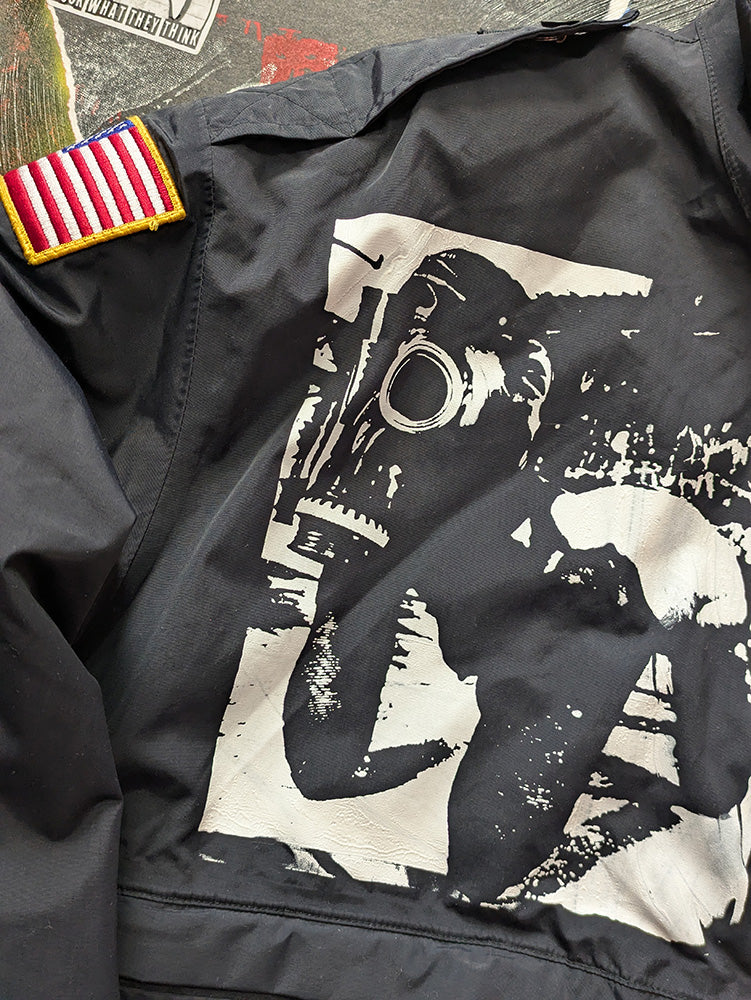 FOMO Collection - Collage Rubber Pup / Box Head Authentic Kentucky Corrections Jacket - XL - 12122